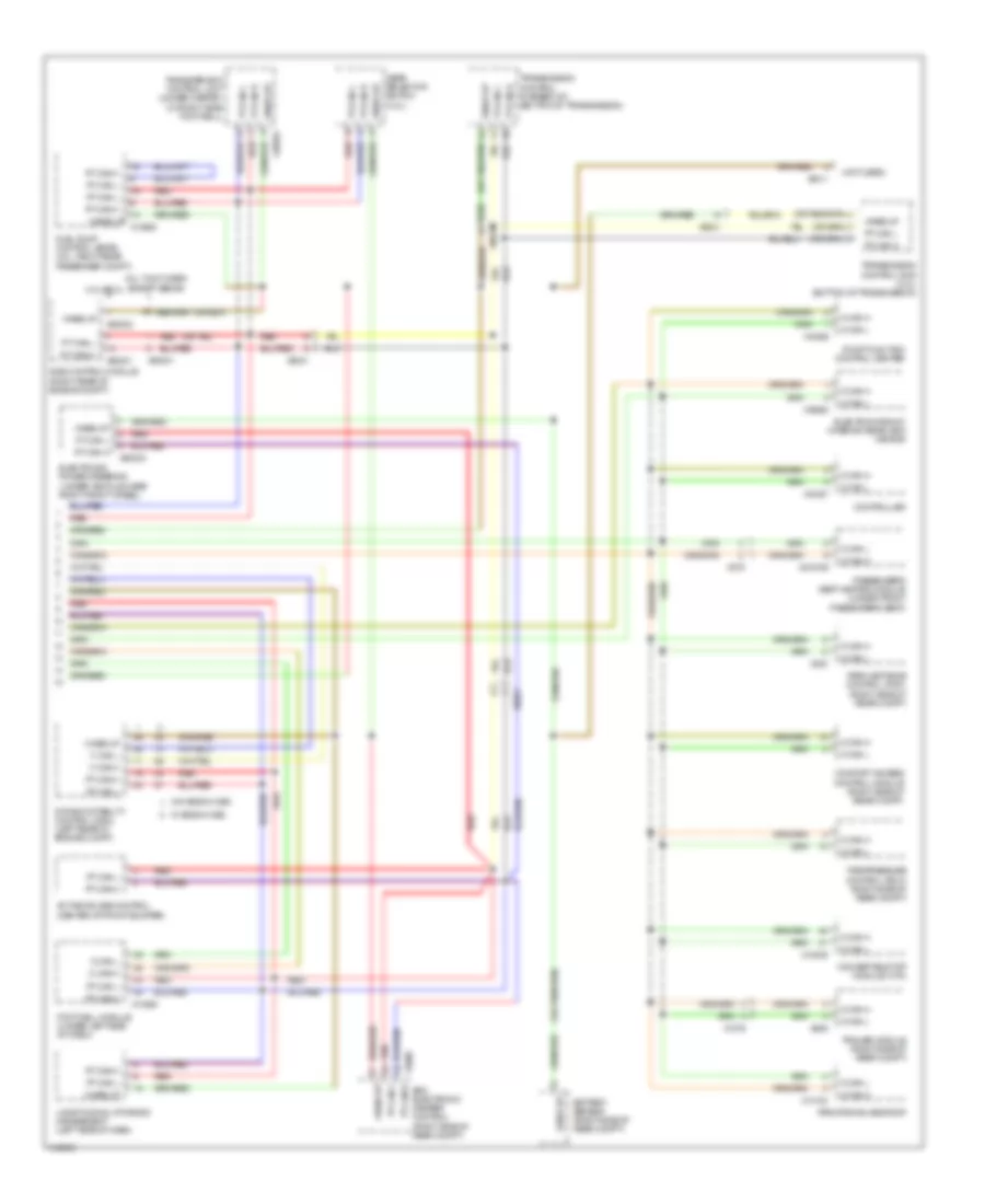 Computer Data Lines Wiring Diagram, Convertible (2 of 2) for BMW 328i 2013
