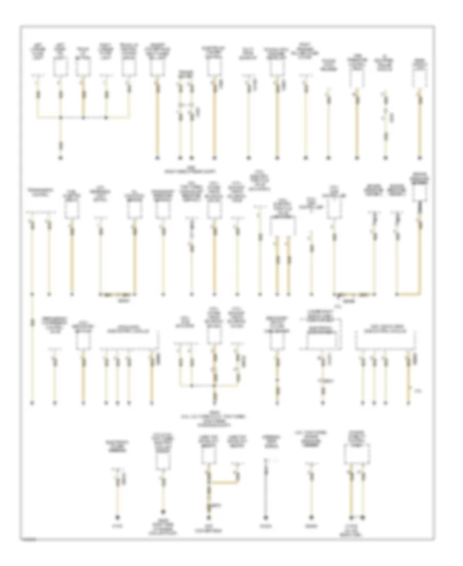 Ground Distribution Wiring Diagram Convertible 4 of 4 for BMW 328i 2013