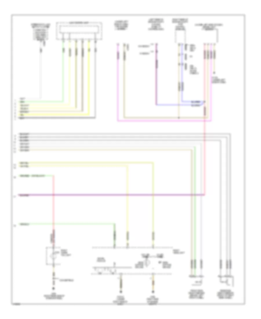 Adaptive Front Lighting Wiring Diagram, Convertible (2 of 2) for BMW 328i 2013