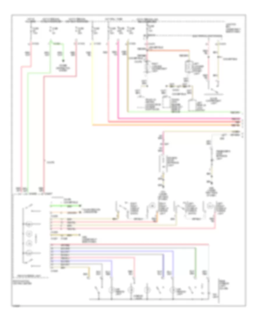 Courtesy Lamps Wiring Diagram Convertible 1 of 2 for BMW 328i 2013