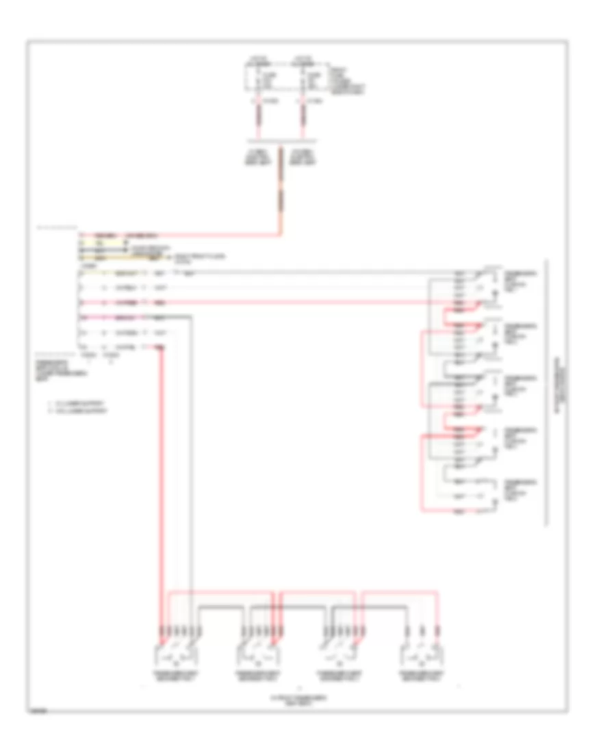 Seat Ventilation Wiring Diagram 2 of 2 for BMW 528i 2009