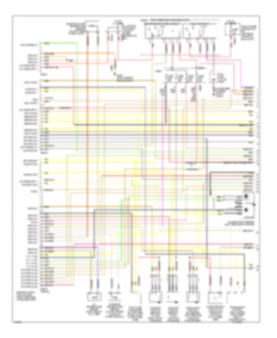 3.0L, Engine Performance Wiring Diagram (1 of 3) for BMW M Roadster 2002
