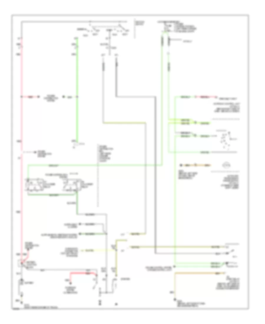 Starting Wiring Diagram for BMW 325is 1990