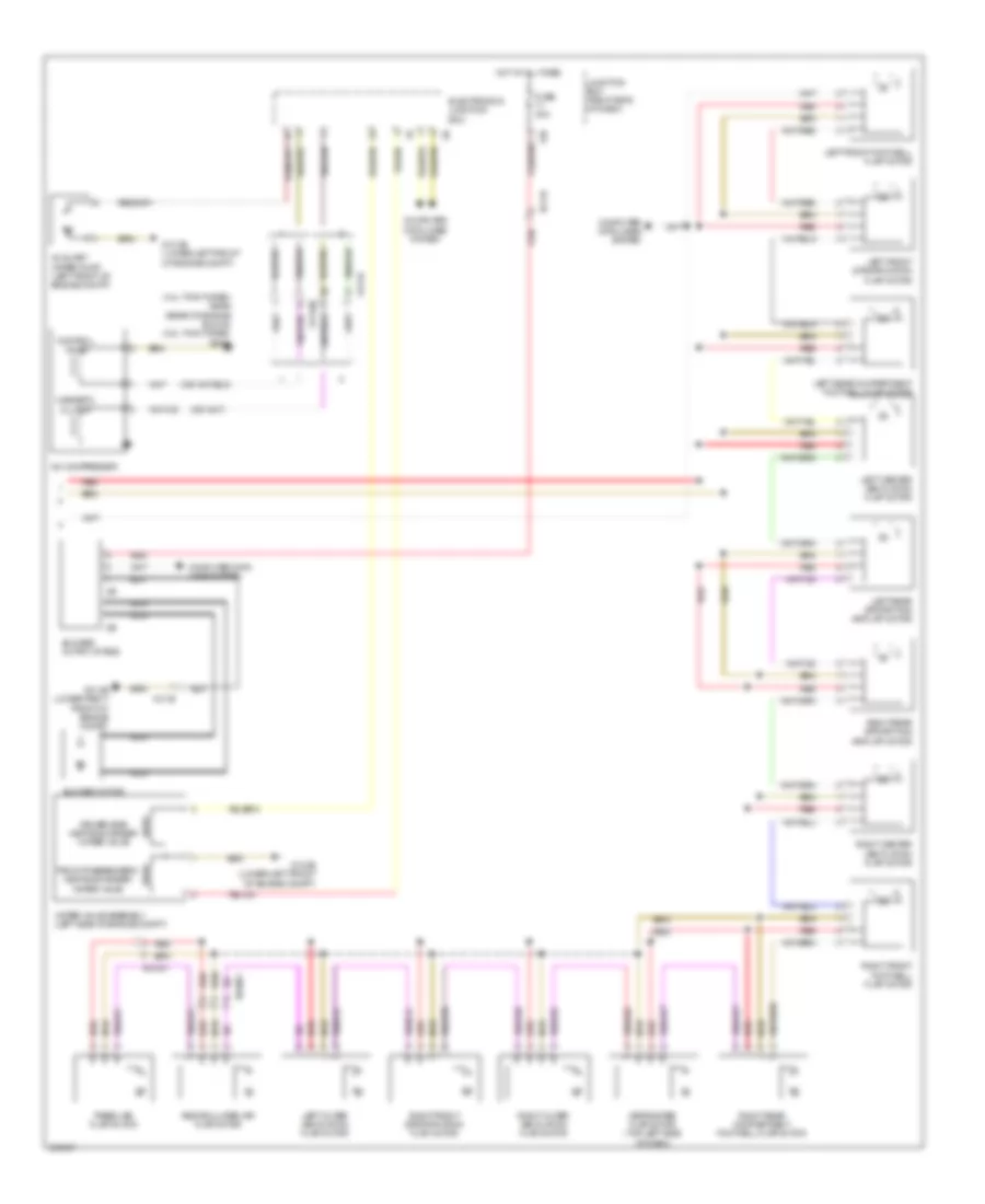 Automatic AC Wiring Diagram, with Rear Automatic Climate Control (4 of 4) for BMW 550i GT 2011