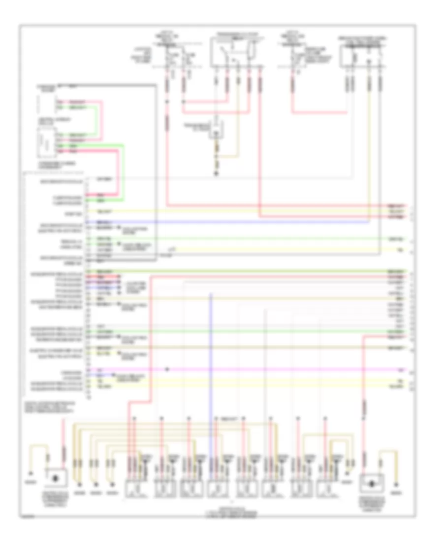 4 4L Twin Turbo Engine Performance Wiring Diagram 1 of 6 for BMW 550i GT 2011