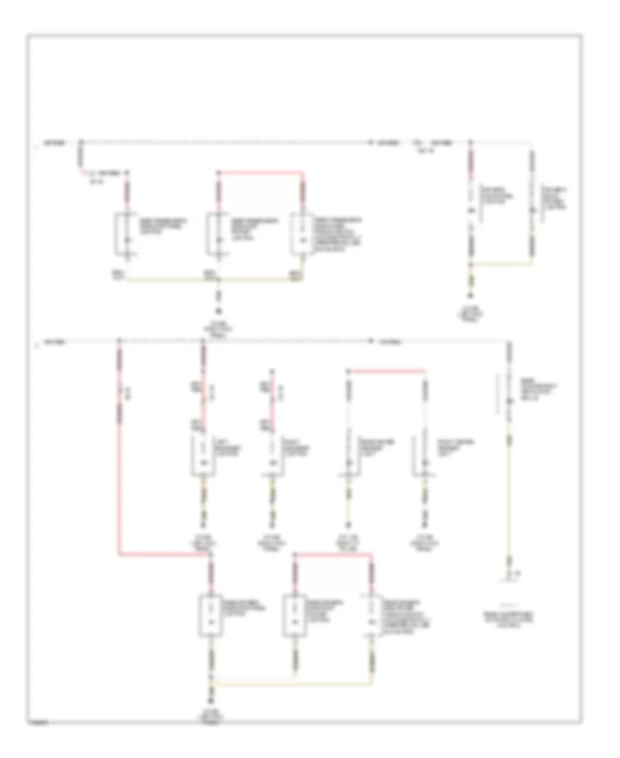 Instrument Illumination Wiring Diagram 2 of 2 for BMW 550i GT 2011