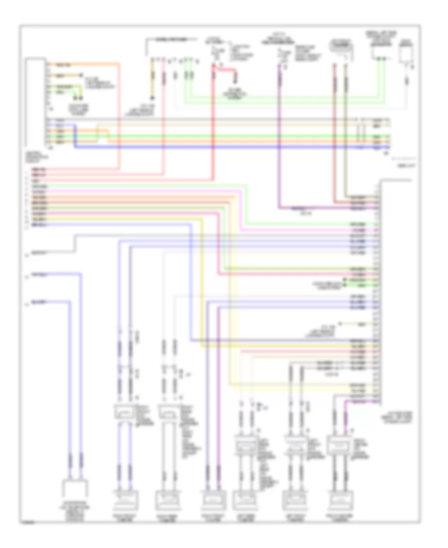 Hifi Radio Wiring Diagram, Basic (2 of 2) for BMW 550i GT 2011