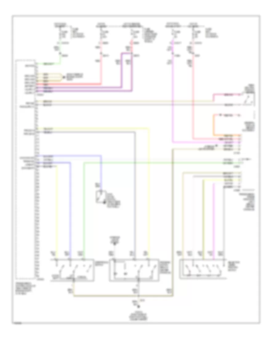 Transmission Wiring Diagram 1 of 2 for BMW 740iL 1998