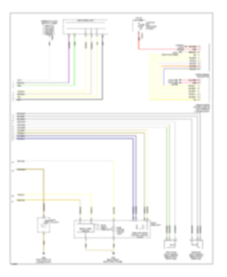 Headlamps Wiring Diagram 2 of 2 for BMW Z4 sDrive35is 2014