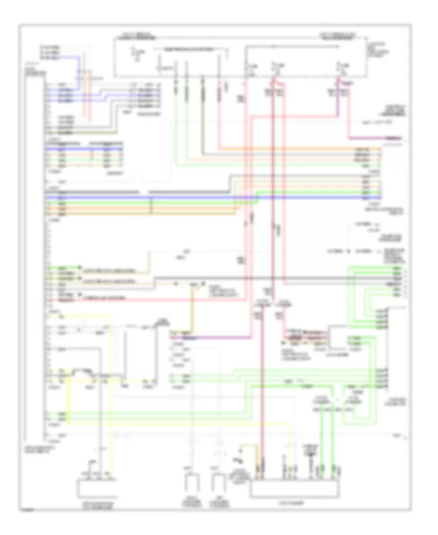 Navigation Wiring Diagram, with CIC  Top HIFI Radio (1 of 2) for BMW Z4 sDrive35is 2014