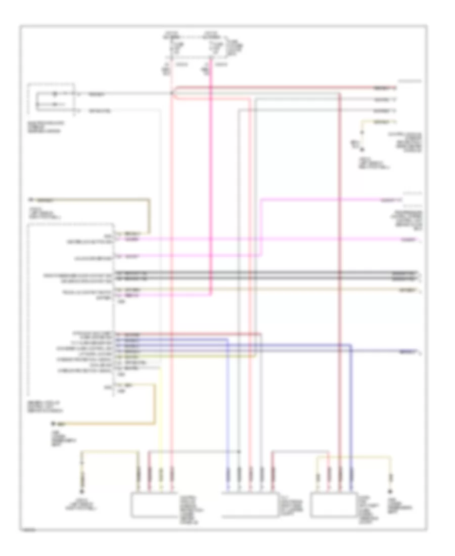 Forced Entry Wiring Diagram Convertible 1 of 2 for BMW M3 2002