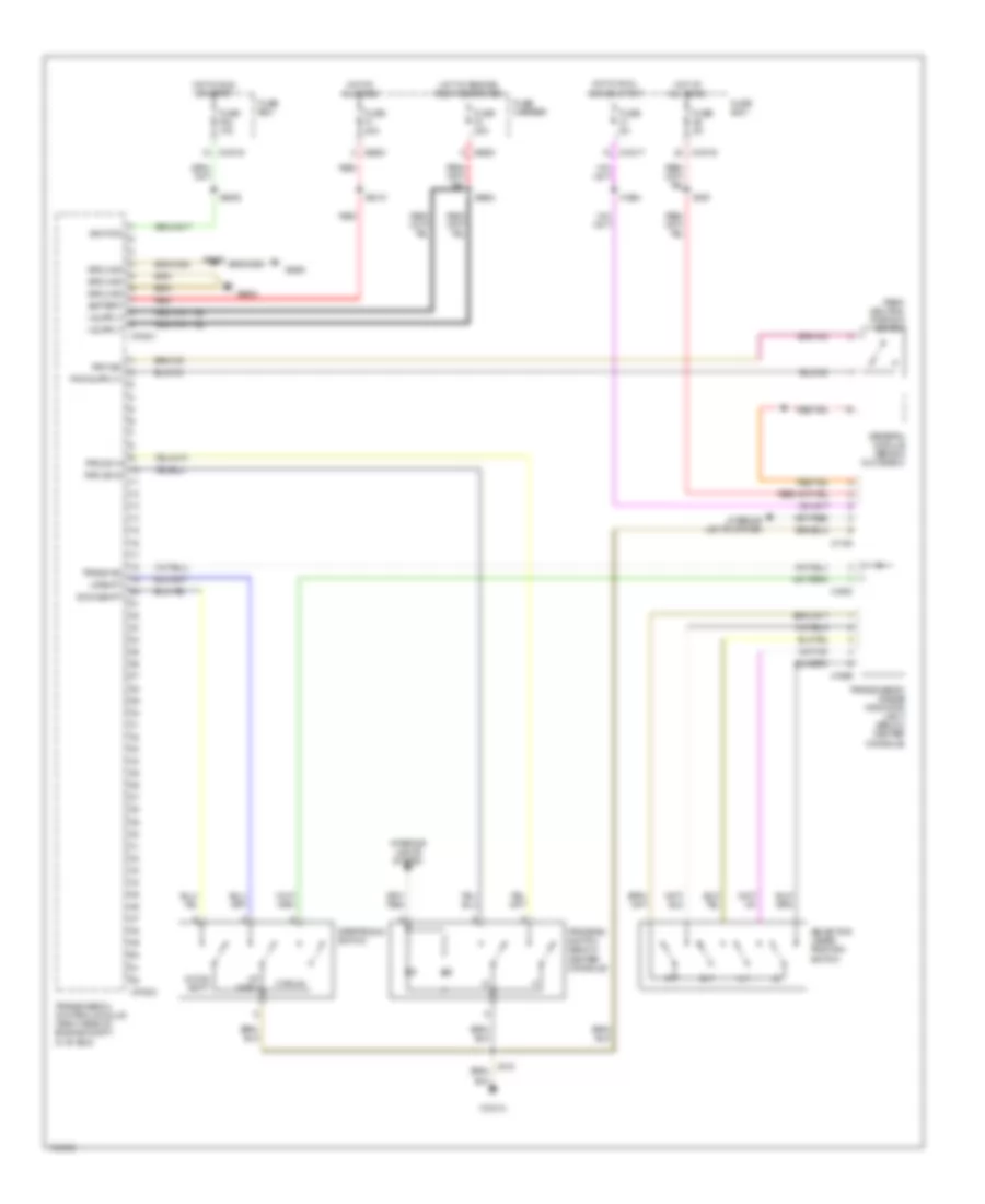 Transmission Wiring Diagram 1 of 2 for BMW 750iL 1998