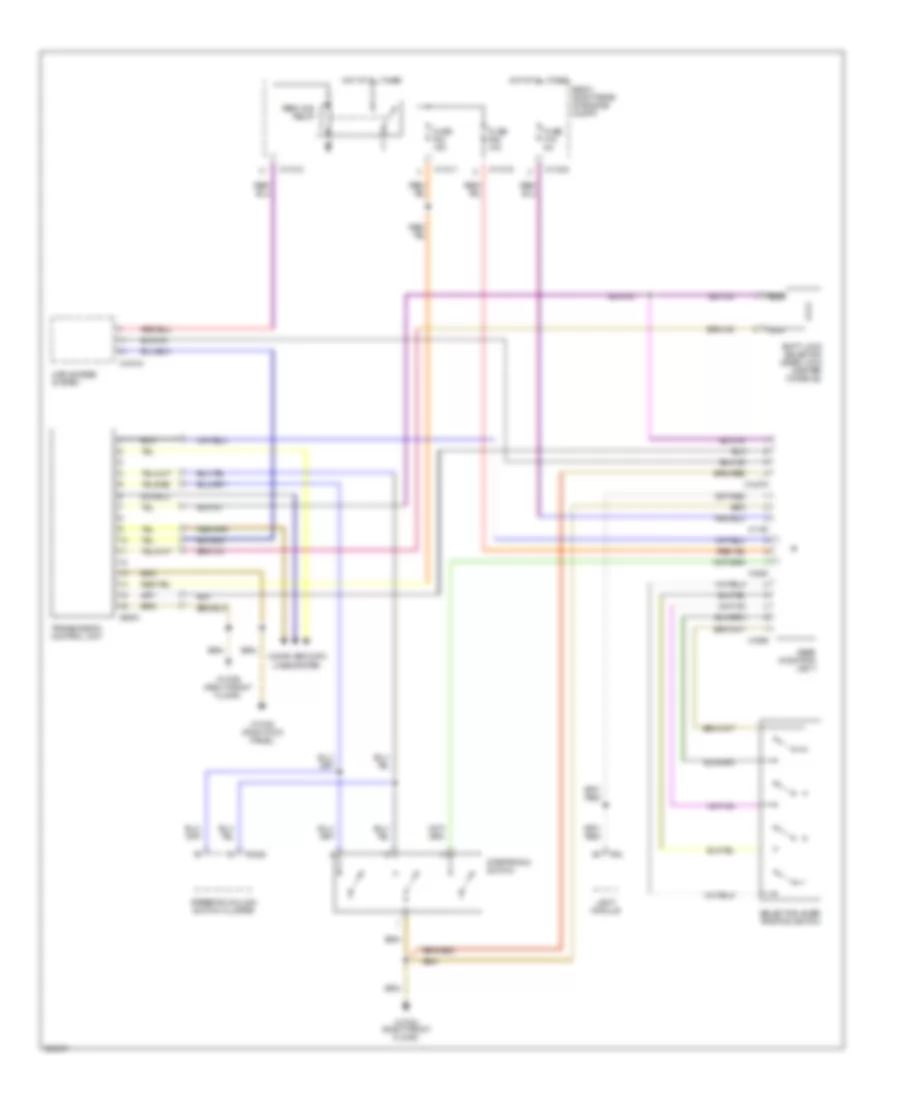 A T Wiring Diagram for BMW 525i 2006