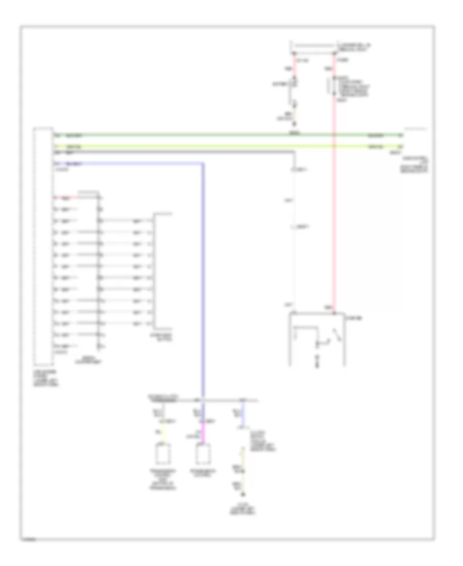 Starting Wiring Diagram for BMW 335i 2013