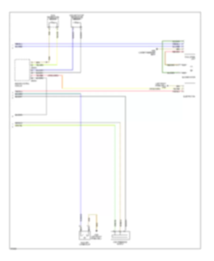 Automatic AC Wiring Diagram, with Basic AC (2 of 2) for BMW X5 30i 2002