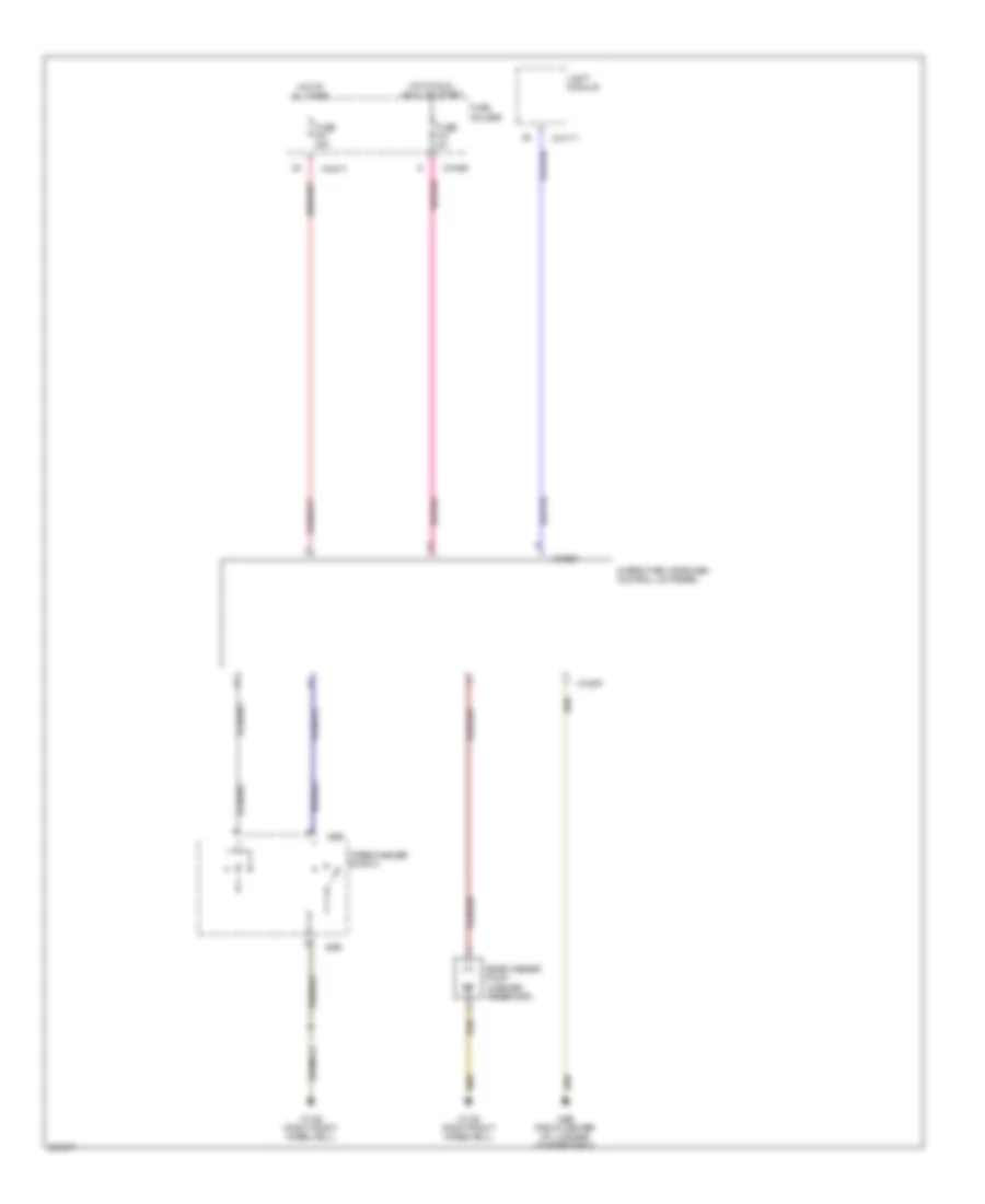 Wiper Washer Wiring Diagram 2 of 3 for BMW X5 44i 2002