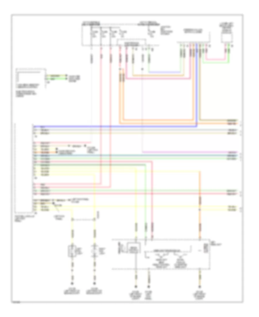 Headlights Wiring Diagram 1 of 2 for BMW 740i 2011