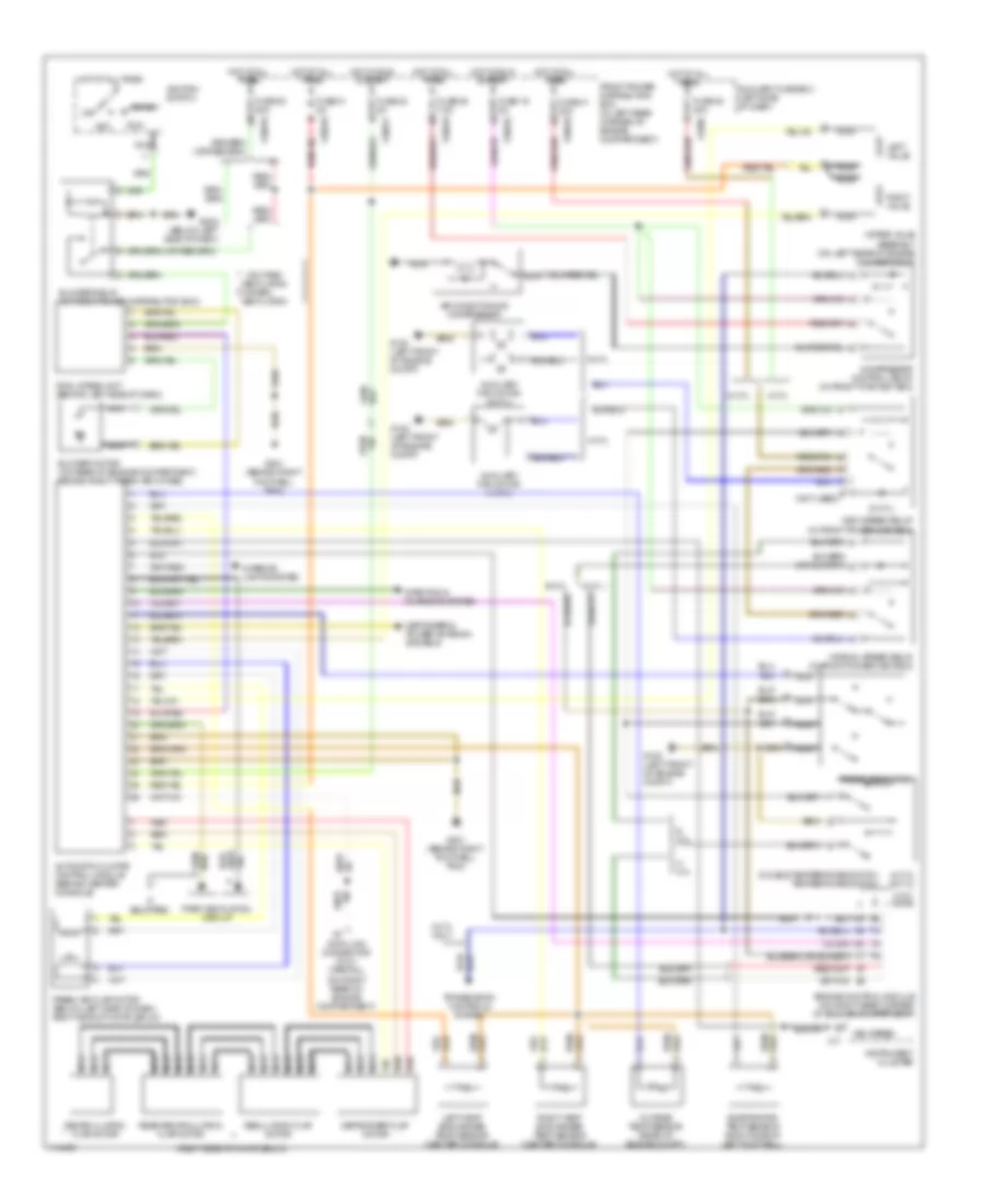 Automatic A C Wiring Diagram Convertible for BMW 323i 1999