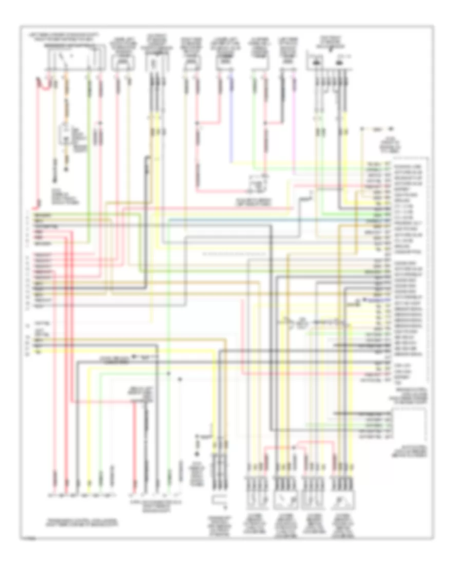 2 5L Engine Performance Wiring Diagram Convertible 2 of 2 for BMW 323i 1999