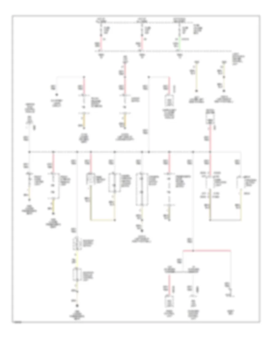 Instrument Illumination Wiring Diagram, Except Convertible for BMW 323i 1999