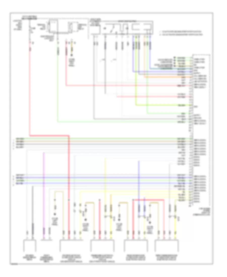 Access Start Wiring Diagram 2 of 2 for BMW 740Li 2011