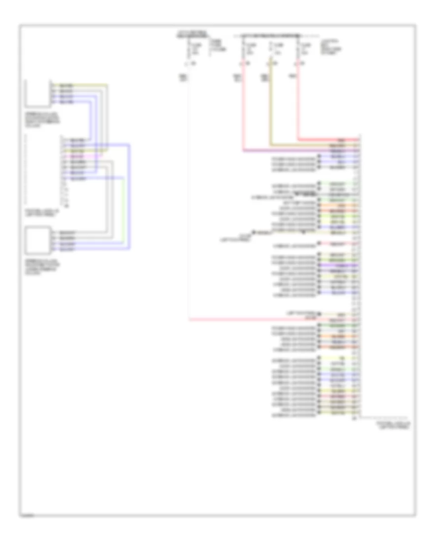 Body Control Modules Wiring Diagram (2 of 2) for BMW 750i 2009