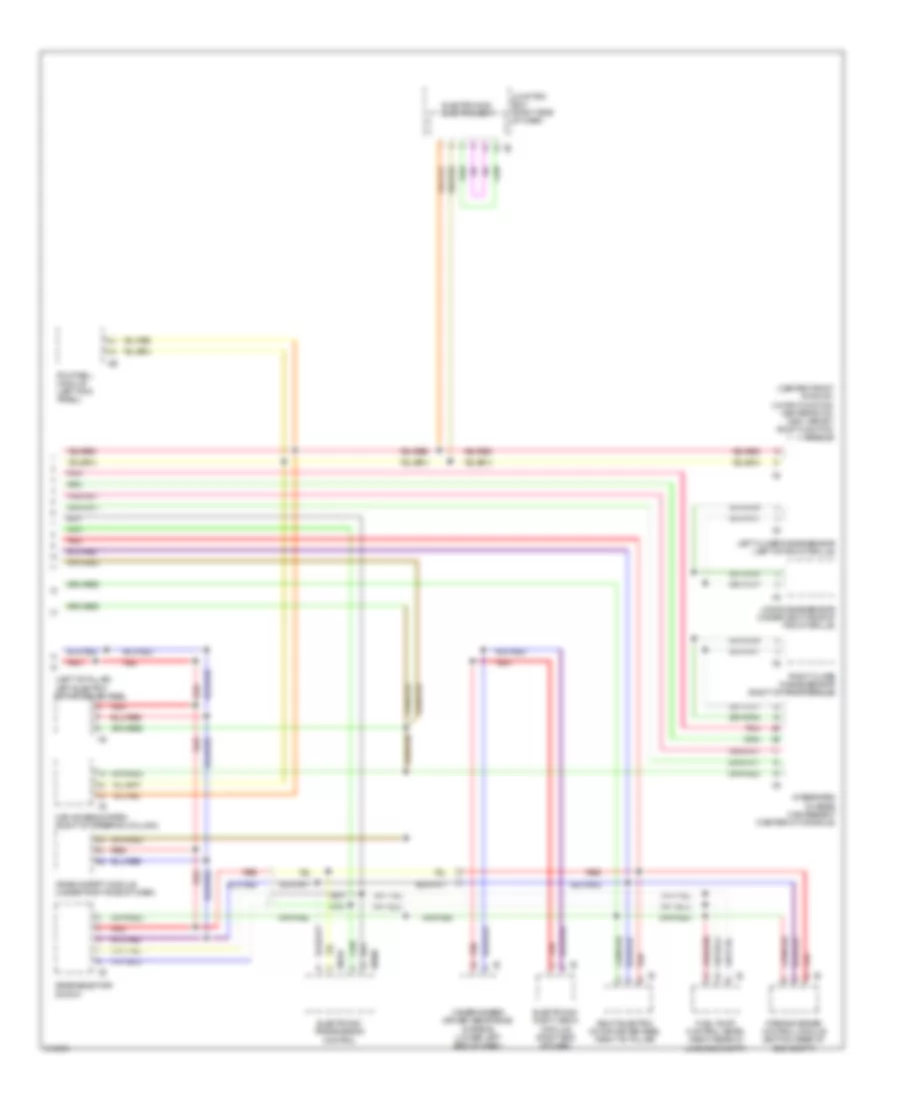 Computer Data Lines Wiring Diagram (3 of 3) for BMW 750i 2009
