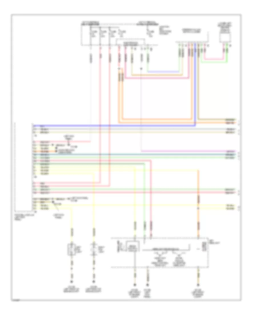 Headlights Wiring Diagram 1 of 2 for BMW 750i 2009