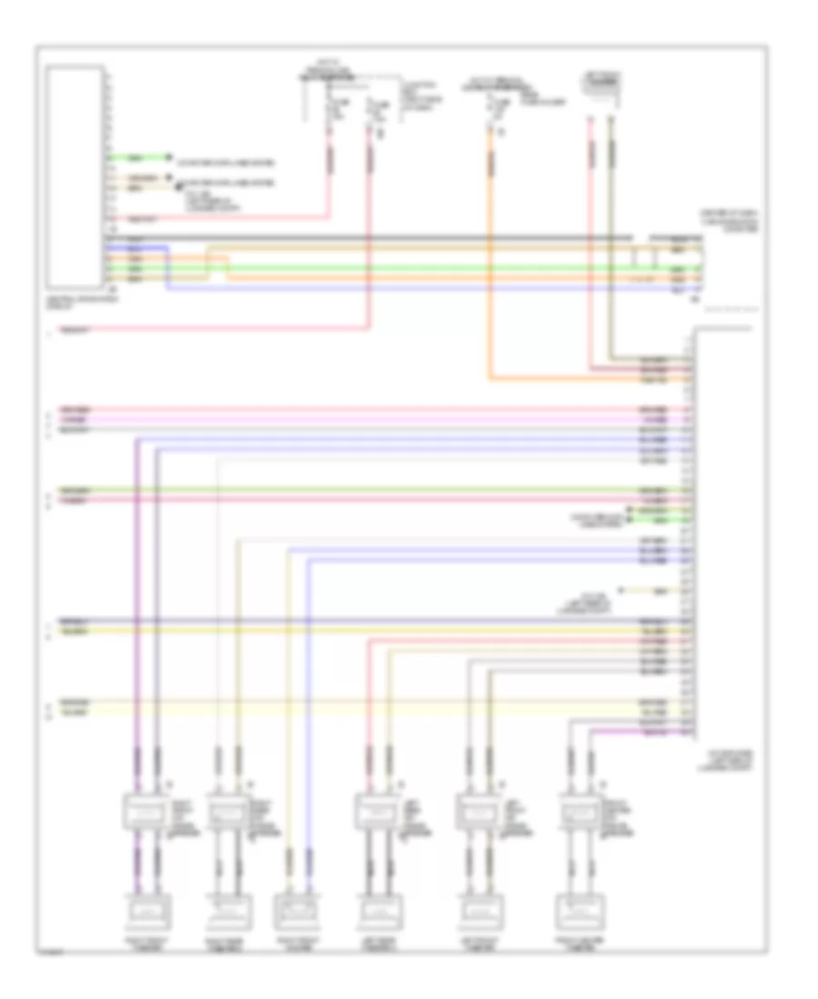 Navigation Wiring Diagram, Late Production (2 of 2) for BMW 750i 2009