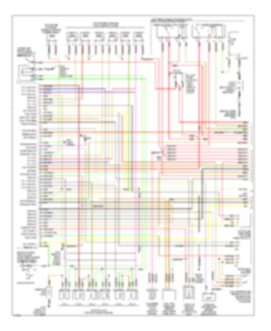2 5L Engine Performance Wiring Diagram 1 of 2 for BMW 323is 1999