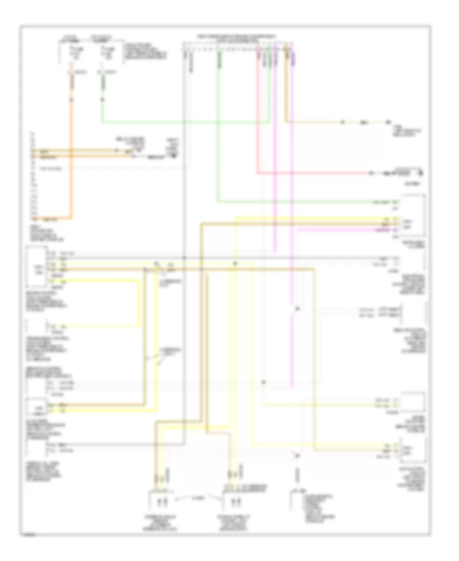 Computer Data Lines Wiring Diagram for BMW Z3 2002