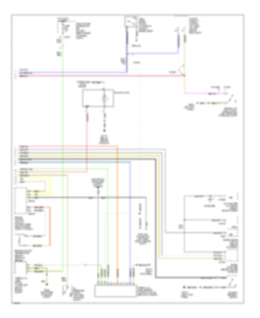 Instrument Cluster Wiring Diagram, Z3 Versions (2 of 2) for BMW Z3 2002