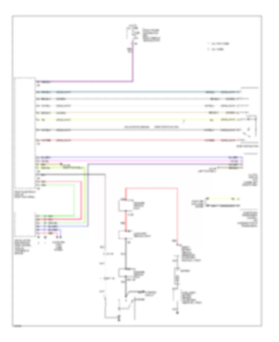Starting Wiring Diagram for BMW 428i 2014