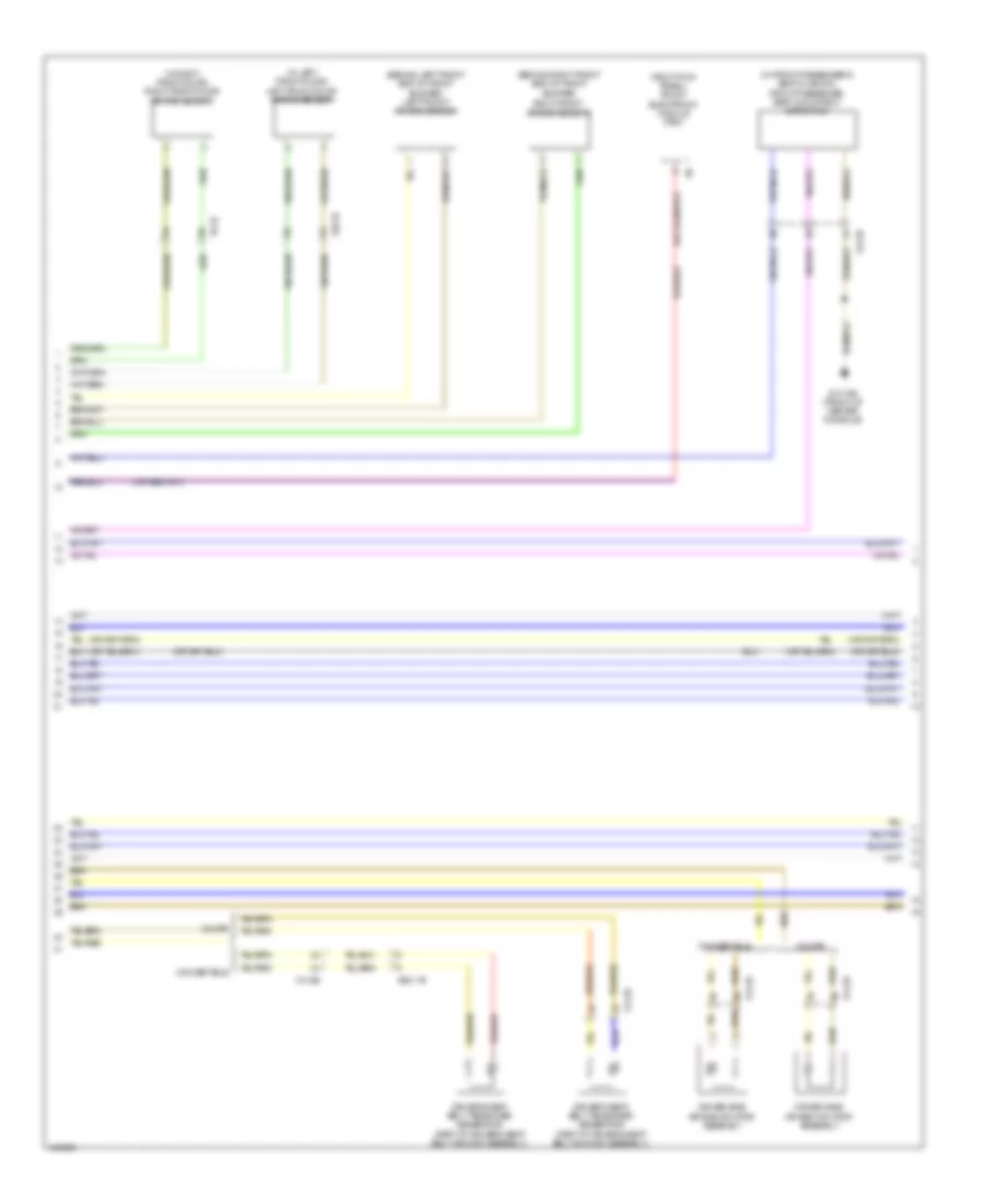 Supplemental Restraints Wiring Diagram (2 of 4) for BMW 428i 2014