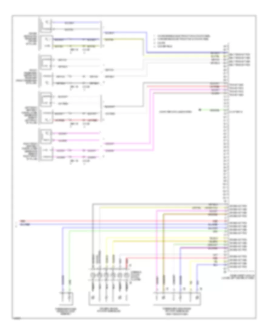 Supplemental Restraints Wiring Diagram 4 of 4 for BMW 428i 2014