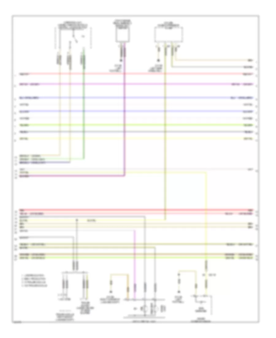 Exterior Lamps Wiring Diagram (2 of 5) for BMW 428i 2014