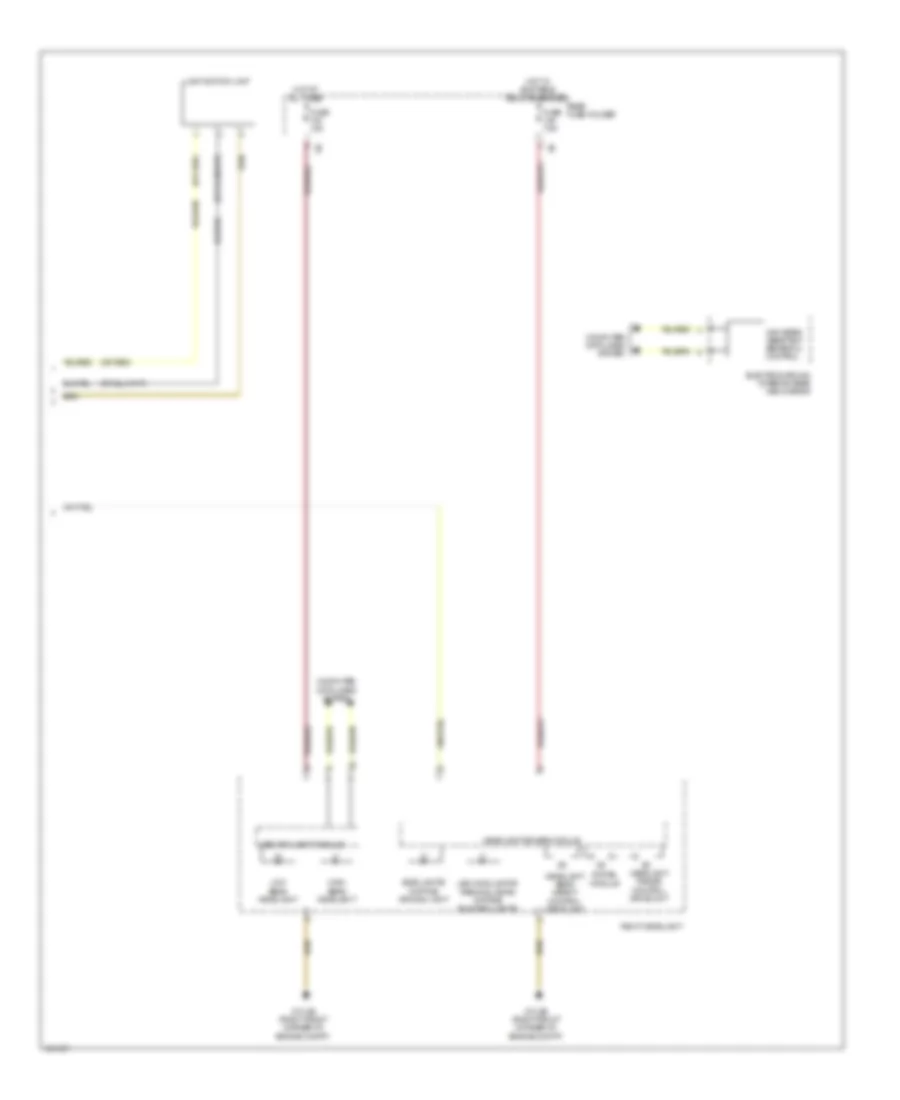 Headlights Wiring Diagram, with LED Headlamps (2 of 2) for BMW 428i 2014