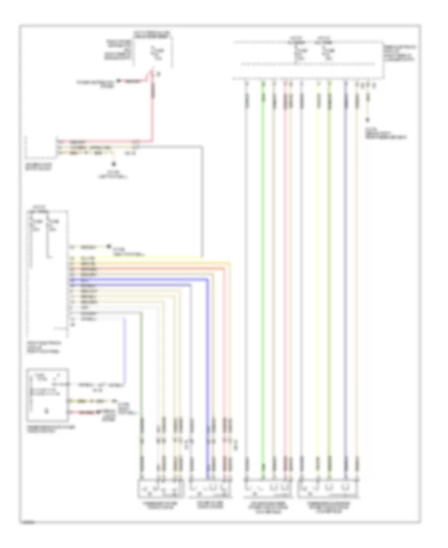 Power Windows Wiring Diagram for BMW 428i 2014