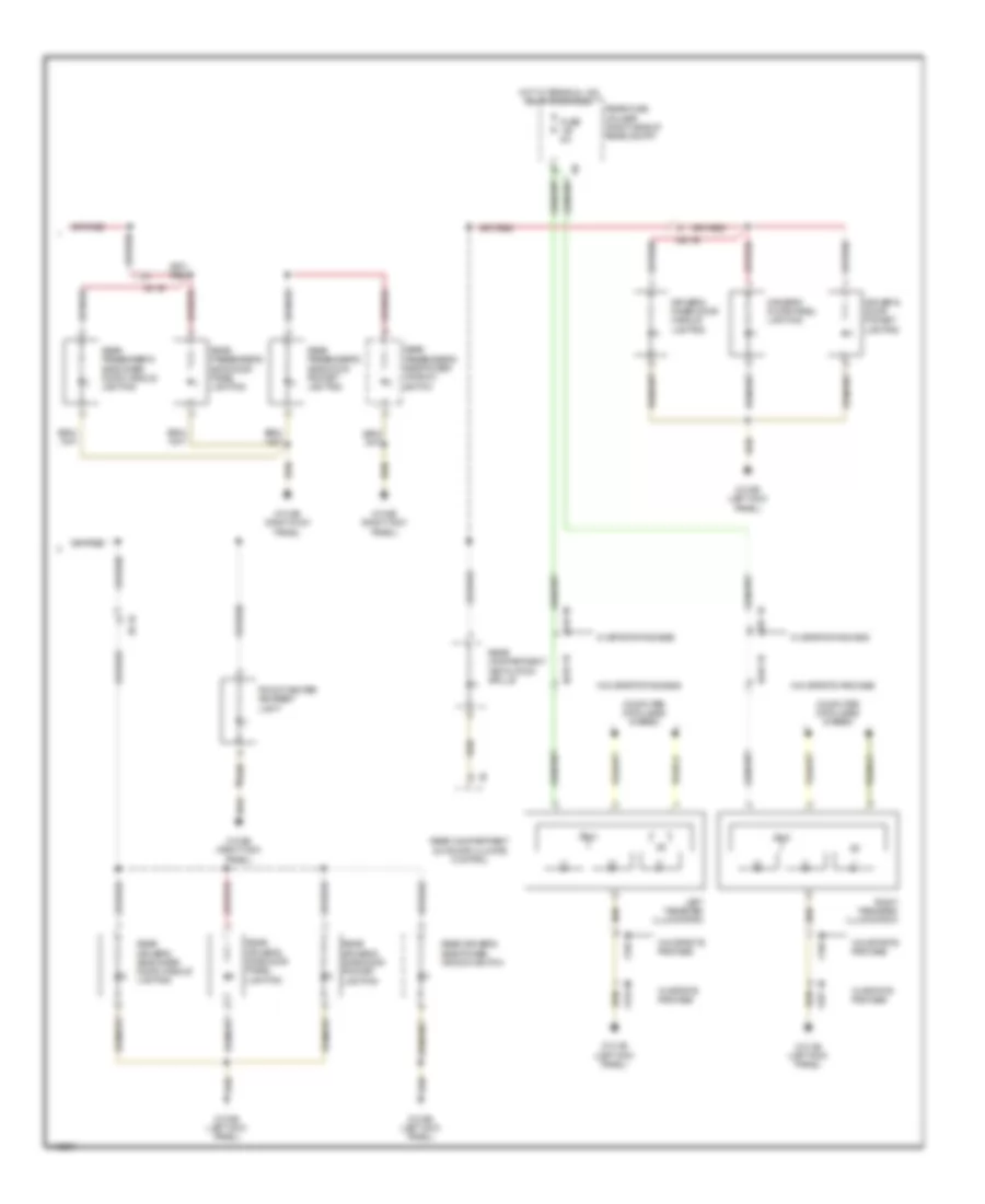 Instrument Illumination Wiring Diagram 2 of 2 for BMW 528i 2013