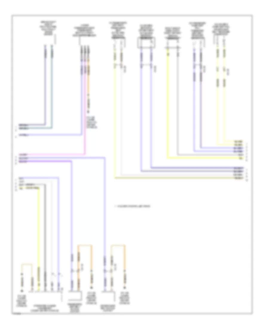 Supplemental Restraints Wiring Diagram (2 of 3) for BMW 528i 2013