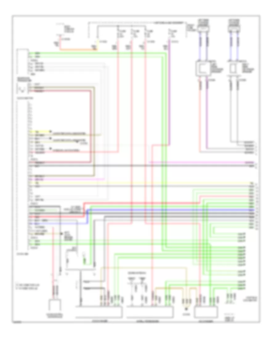 Radio Wiring Diagram, with Top HIFI Radio (1 of 3) for BMW 650i 2006