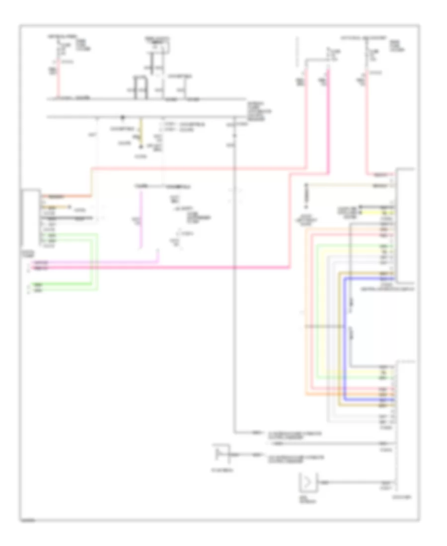 Radio Wiring Diagram, with Top HIFI Radio (3 of 3) for BMW 650i 2006