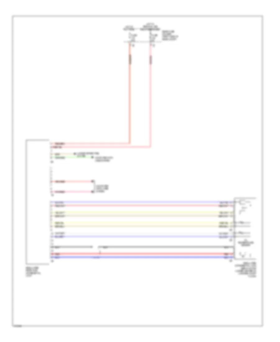 Rear Differential Lock Wiring Diagram for BMW 528xi 2013