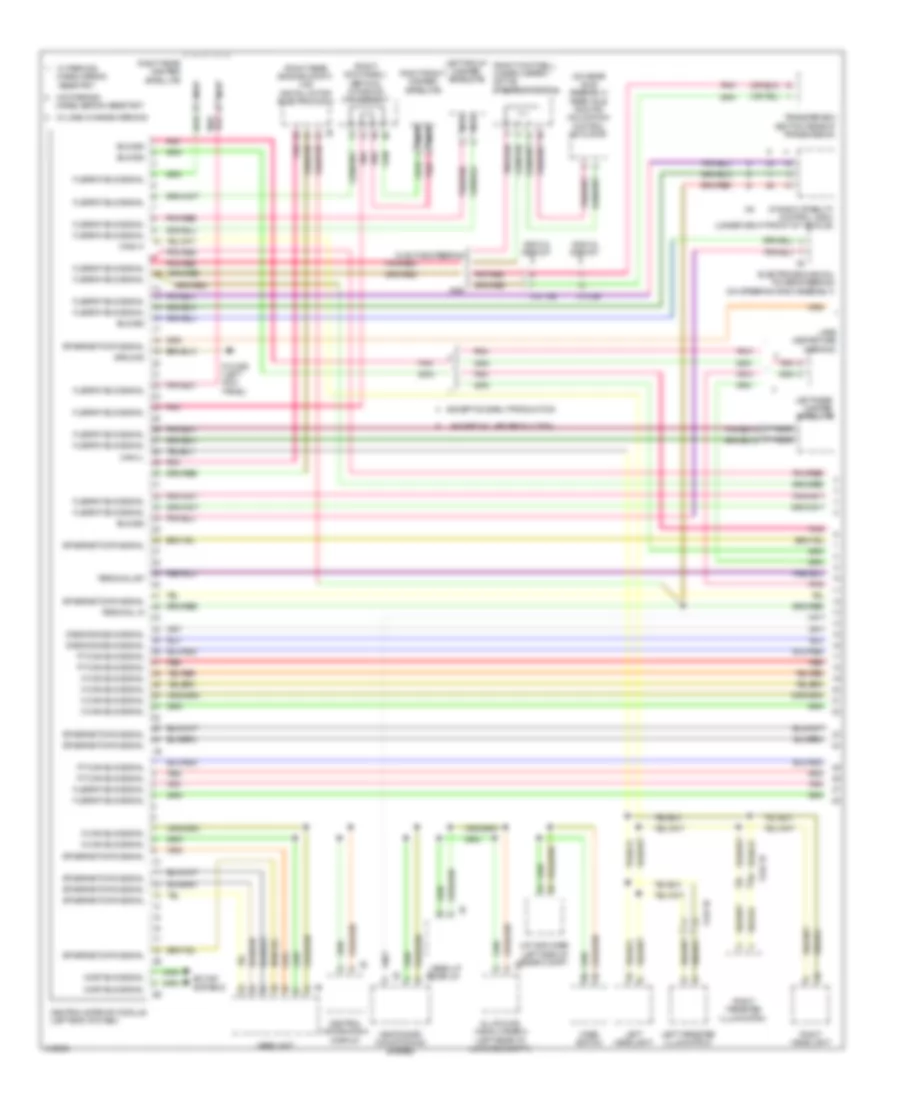 Computer Data Lines Wiring Diagram 1 of 4 for BMW 528xi 2013