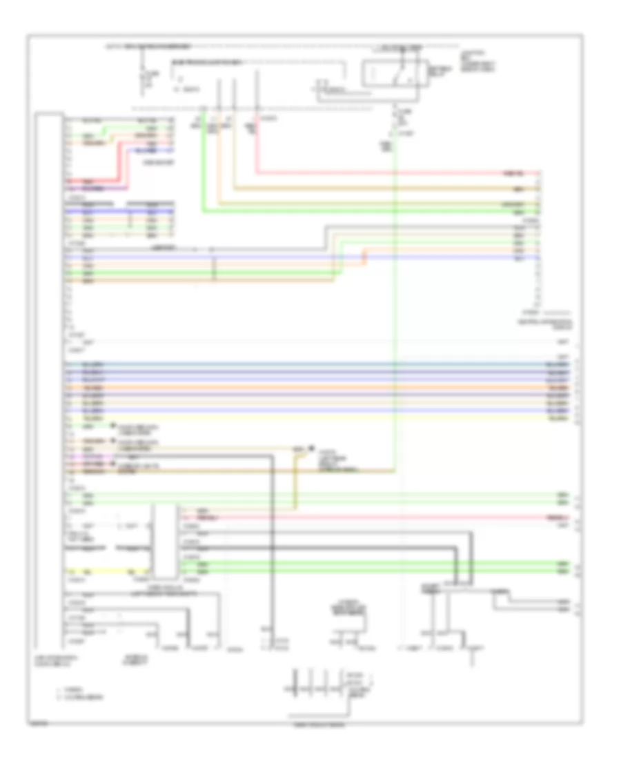 Radio Wiring Diagram Except Convertible with Car Information Computer Base Radio 1 of 2 for BMW M3 2009