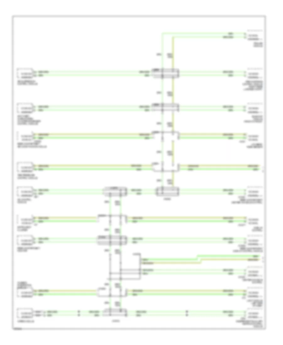 HighLow Bus Wiring Diagram, Early Production (1 of 3) for BMW 750i 2006