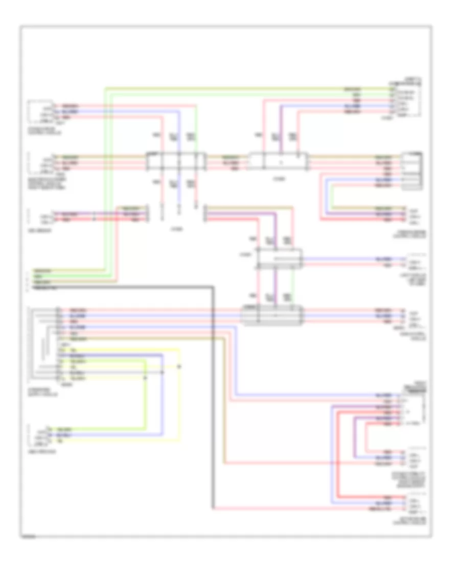 HighLow Bus Wiring Diagram, Early Production (3 of 3) for BMW 750i 2006