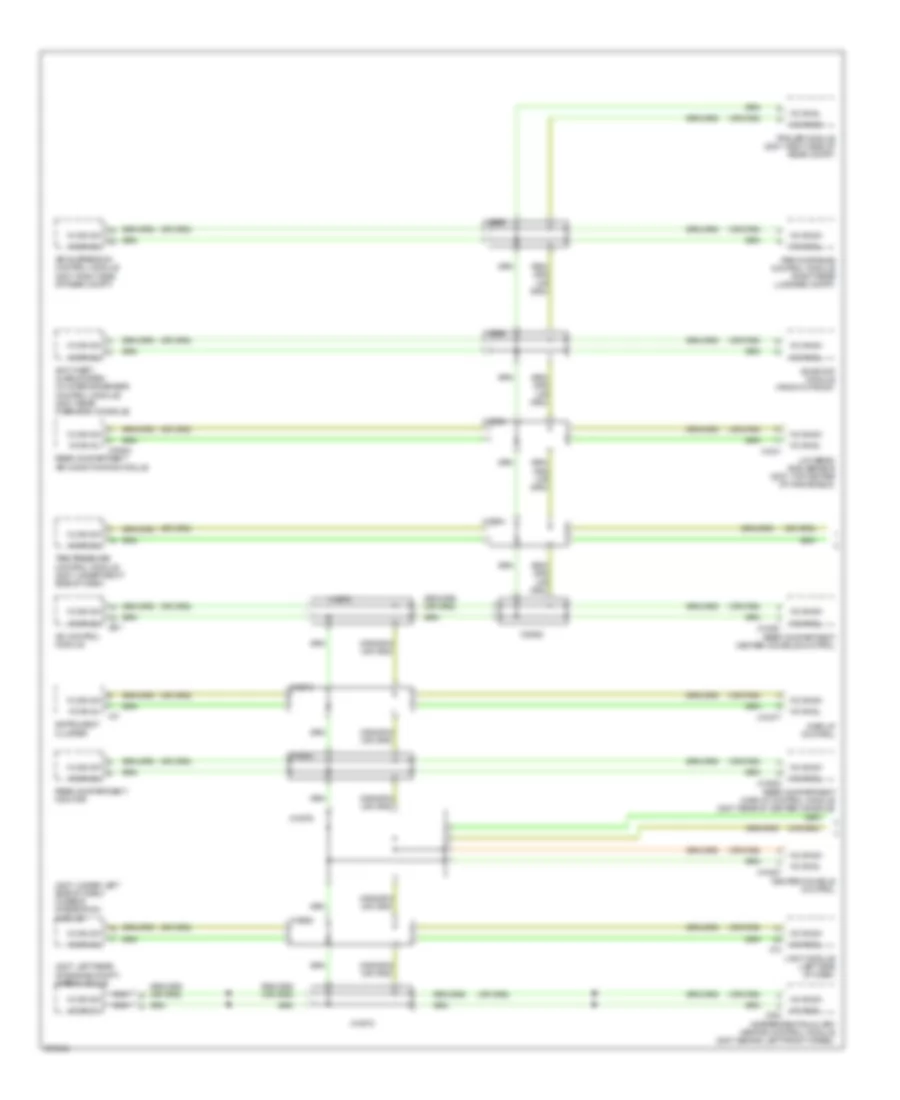 HighLow Bus Wiring Diagram, Late Production (1 of 3) for BMW 750i 2006