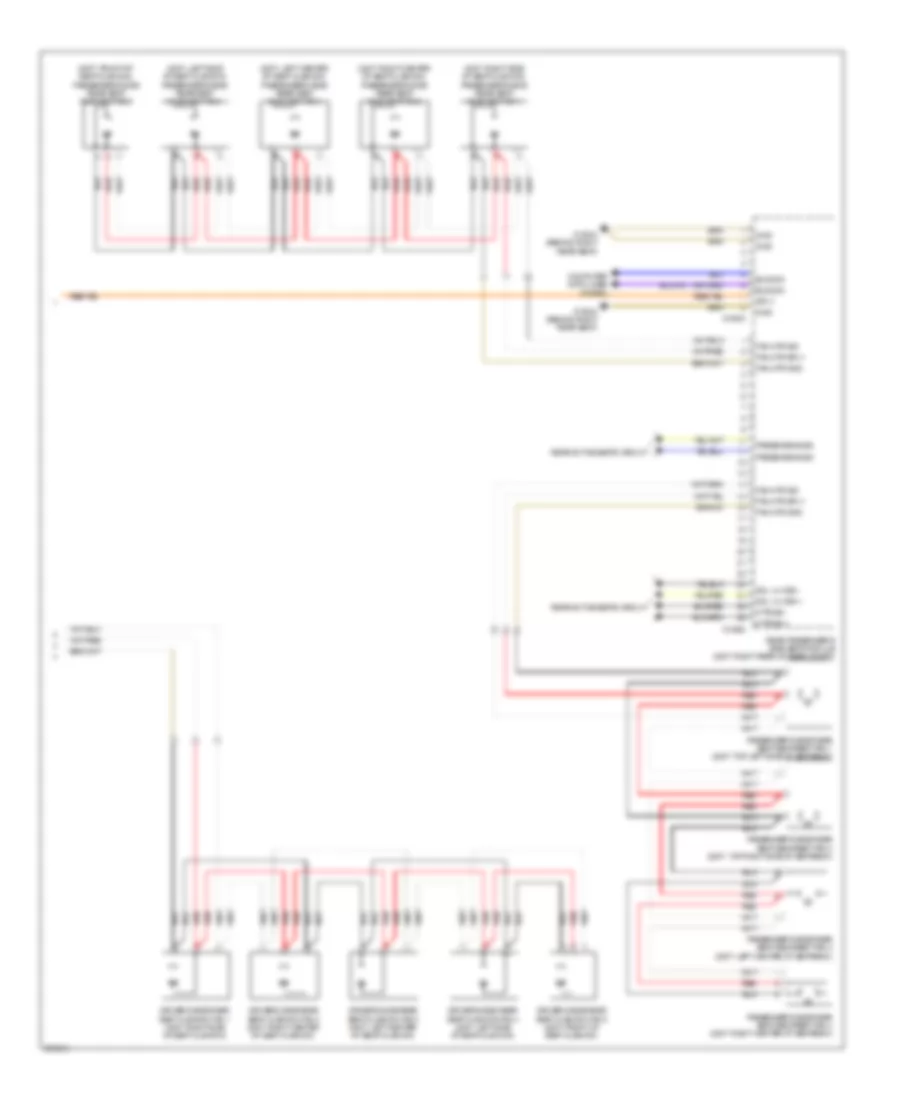 Rear Seat Ventilation Wiring Diagram 2 of 2 for BMW 750i 2006