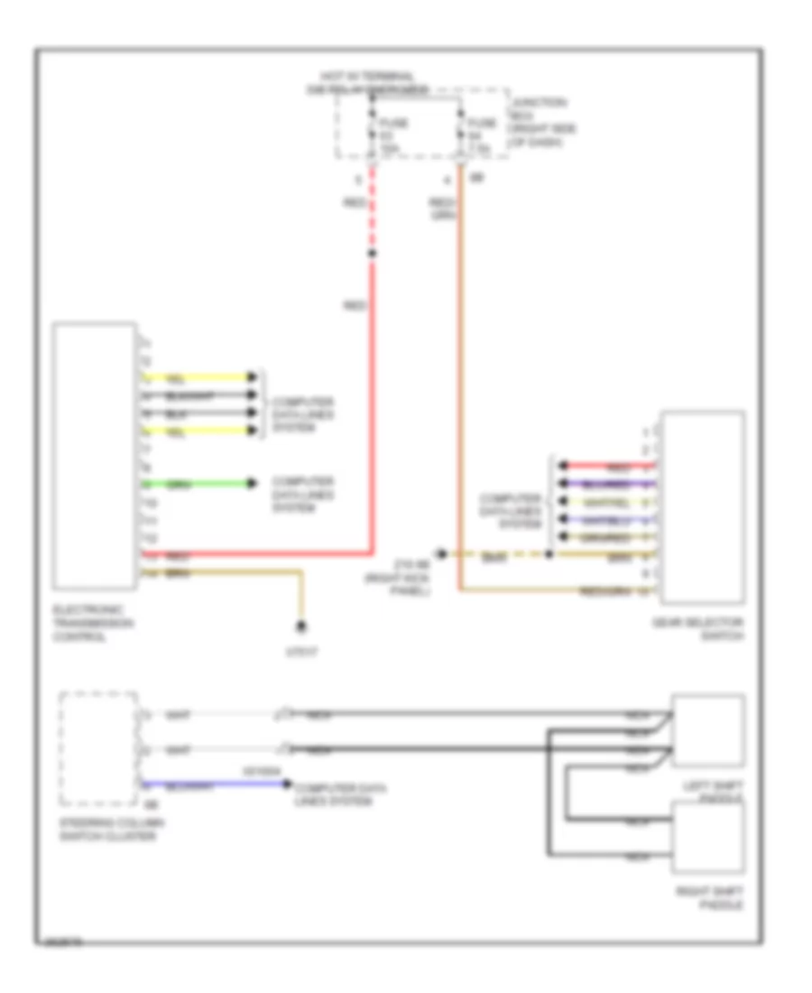 AT Wiring Diagram, Hybrid for BMW 750i ActiveHybrid 2011